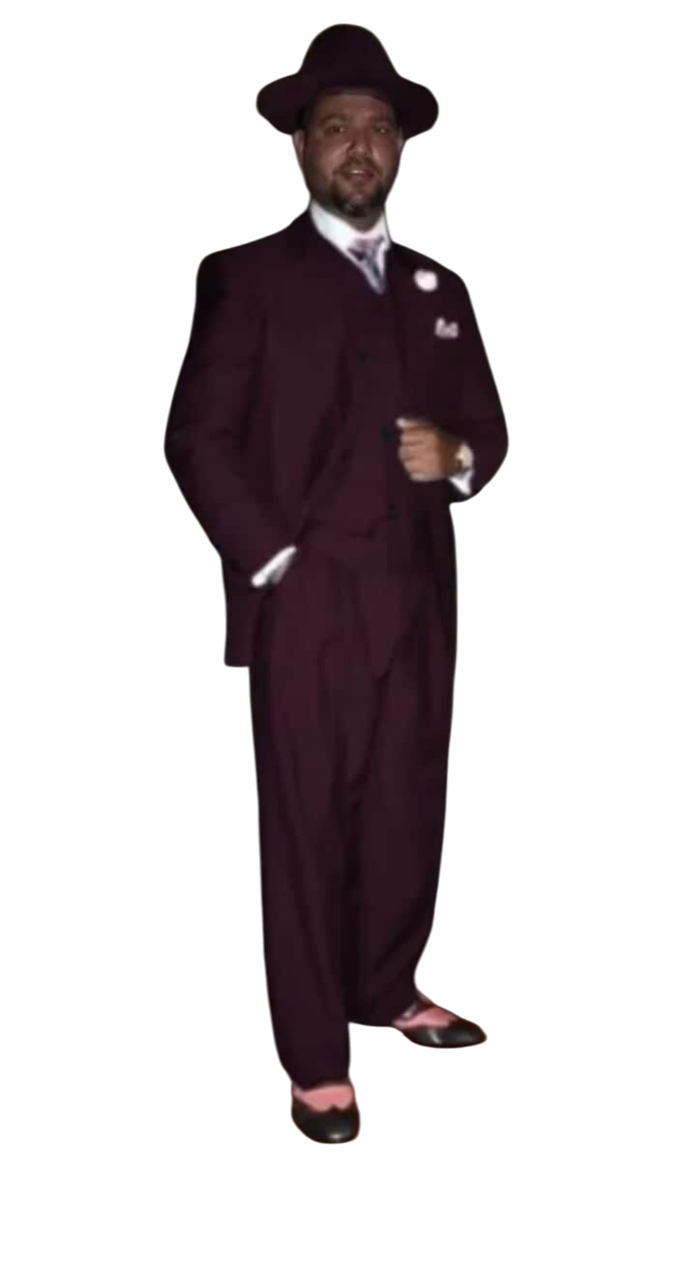 Wide Leg Pleated Pants Pants - 100% Wool Suit - Double Breasted Vest Peak Lapel - Classic Fit Suit - Vested Suit - Burgundy