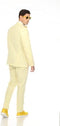 Yellow Double Breasted Seersucker Suit $89 - AlbertoNardoniStore