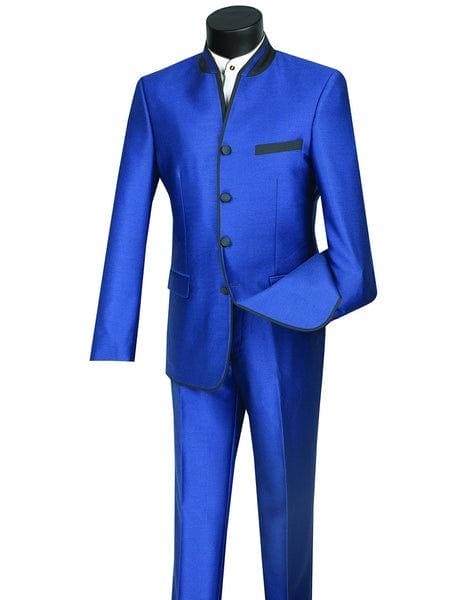 Royal Blue Suit - AlbertoNardoniStore