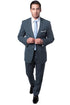 " Slim Fit Men's Travel Suit - Two Button Style"