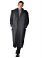 100% Cashmere Mens Overcoat - Pure Cashmere Coat - AlbertoNardoniStore