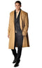 100% Cashmere Mens Overcoat - Pure Cashmere Coat - AlbertoNardoniStore