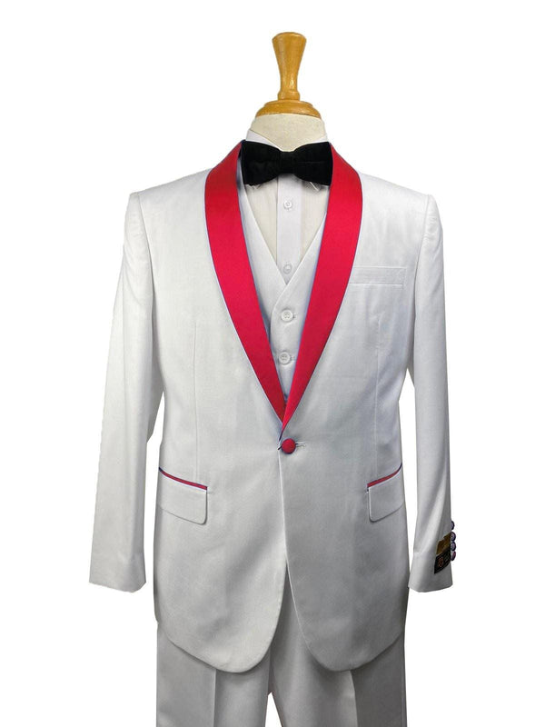 Copy of 26-C-Tux-SH	Ivory-Blk -  Tuxedo Wholesale  Distributors - AlbertoNardoniStore