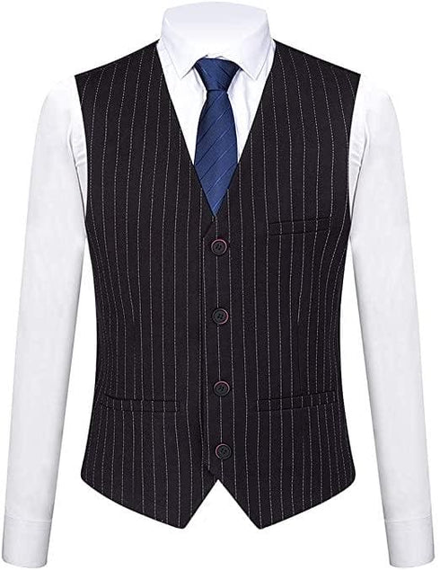 3 Piece Pinstripe Suit - AlbertoNardoniStore