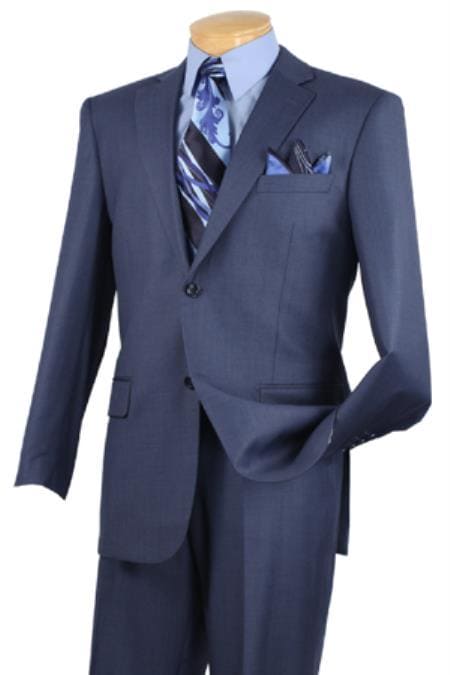 48XL Suit - 48 Extra Long Suit - Blue Suit - AlbertoNardoniStore