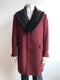 Car-Coat-Burgundy - Wholesale Coat - Wholesale Winter Coats - AlbertoNardoniStore