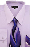 Affordable Clearance Mens Lilac Dress Shirt Sale Online Trendy - AlbertoNardoniStore