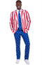 American Flag Suit Jacket - AlbertoNardoniStore