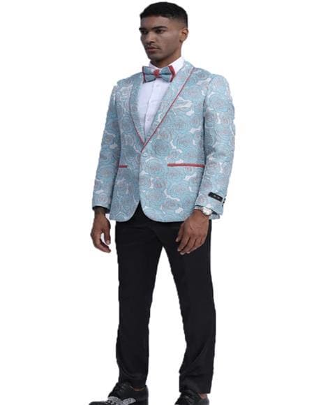 Baby Blue Sportcoat - AlbertoNardoniStore