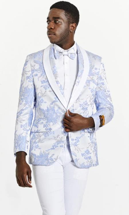 Baby Blue Sportcoat - AlbertoNardoniStore