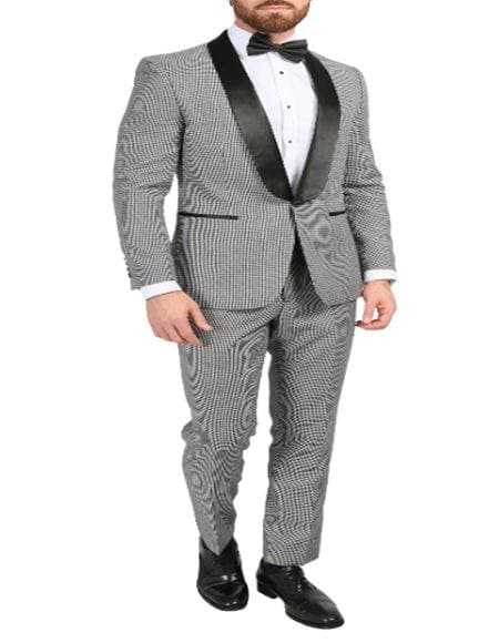 Big and Tall Black Suit - AlbertoNardoniStore