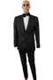 Big and Tall Black Suit - AlbertoNardoniStore