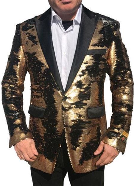 big and tall mens tuxedos - Black and Gold Tuxedo - AlbertoNardoniStore