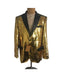 big and tall mens tuxedos - Black and Gold Tuxedo - AlbertoNardoniStore