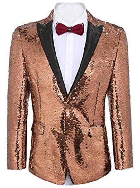 big and tall mens tuxedos - Rose Gold Tuxedo - AlbertoNardoniStore