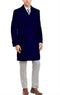 Big and Tall Peacoat - Mens Big and Tall Peacoat - Navy Blue - AlbertoNardoniStore