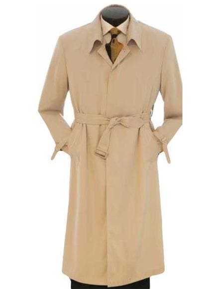 Big And Tall Trench Coat - AlbertoNardoniStore