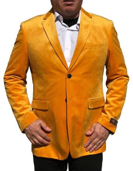 Big And Tall Velvet Blazer - Big And Tall Velvet Sport Coat - AlbertoNardoniStore