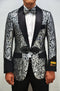 Black And Silver Blazer - AlbertoNardoniStore