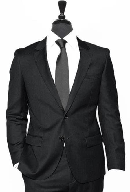 Black Linen Suit - AlbertoNardoniStore