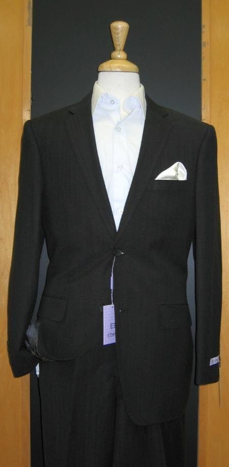 Black Linen Suit - AlbertoNardoniStore