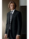 Black Suit Gray Vest - AlbertoNardoniStore