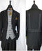 Black Suit Gray Vest - AlbertoNardoniStore