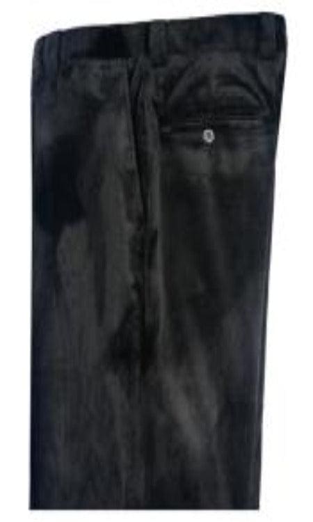 Black Velvet Pants - AlbertoNardoniStore