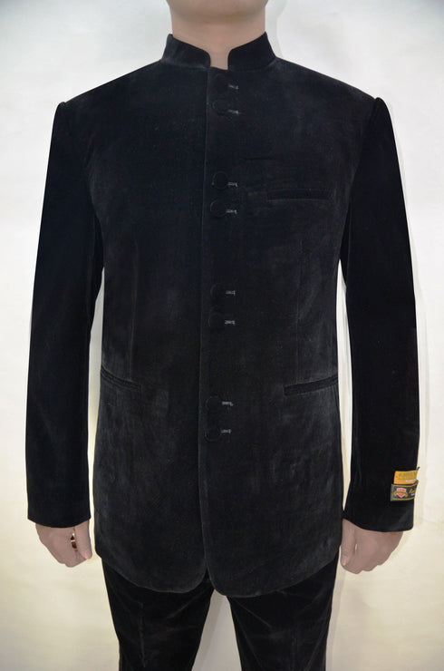 Black Velvet Suit - AlbertoNardoniStore