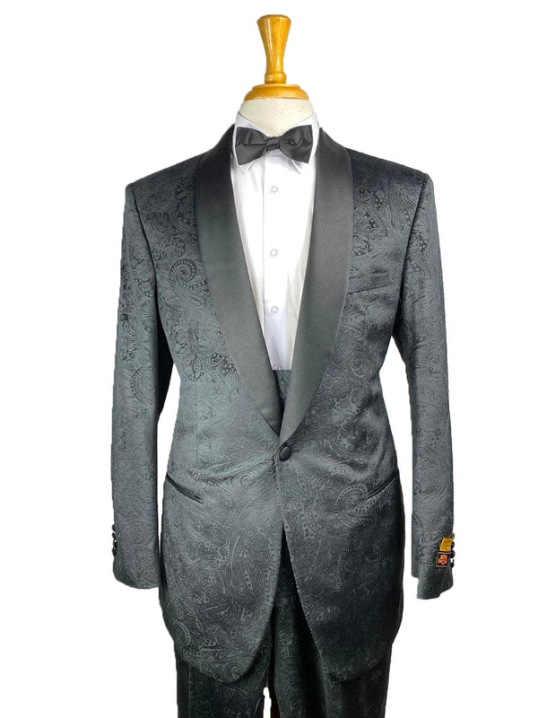 Black Velvet Suit - AlbertoNardoniStore