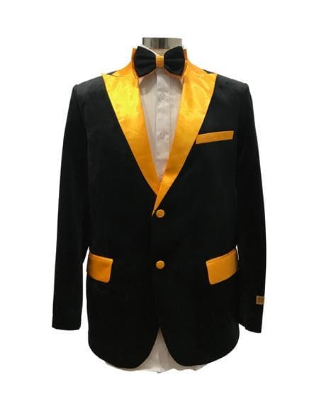 Black Velvet Suit - AlbertoNardoniStore