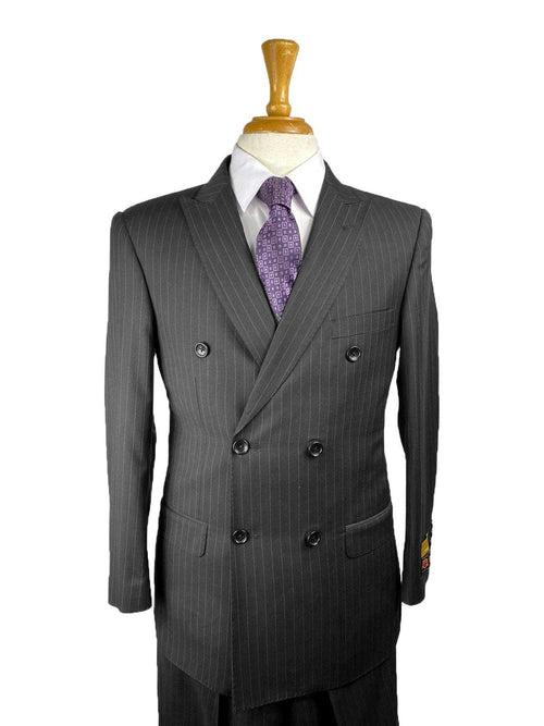 Blk Pins - Mens Wholesale Suit - AlbertoNardoniStore