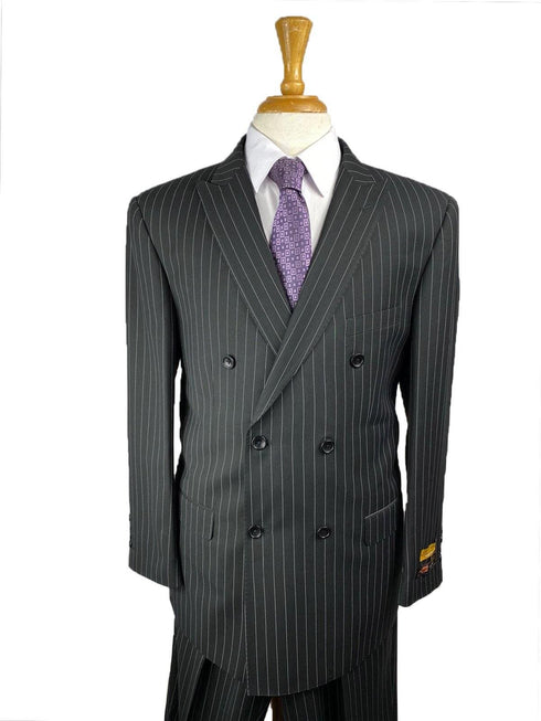 Blk/Wht - Mens Wholesale Suit - AlbertoNardoniStore