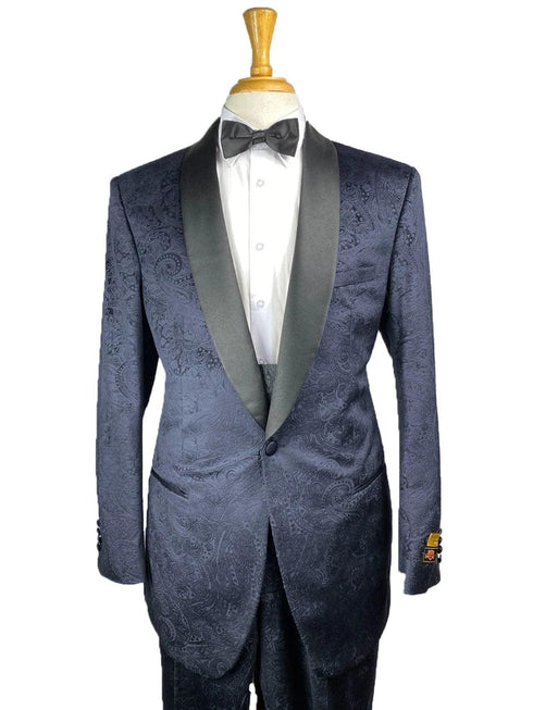 Blue Groom Suit - AlbertoNardoniStore