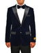 Blue Velvet Dinner Jacket - AlbertoNardoniStore