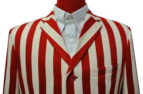 Boating jacket | 60'S Red Stripe Boating Blazer - AlbertoNardoniStore