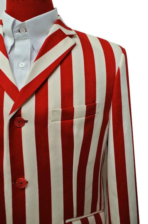 Boating jacket | 60'S Red Stripe Boating Blazer - AlbertoNardoniStore