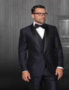 Bright Blue Groomsmen Suits - AlbertoNardoniStore