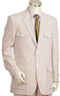 Brown and White Seersucker Suit - AlbertoNardoniStore