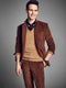 Brown Corduroy Suit - AlbertoNardoniStore