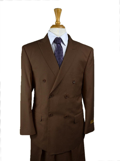 Brown - Mens Wholesale Suit - AlbertoNardoniStore