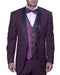 Burgundy and Gold Tuxedo - AlbertoNardoniStore