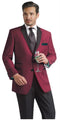 Burgundy and Gold Tuxedo - AlbertoNardoniStore