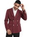 Burgundy And Gold Tuxedo - AlbertoNardoniStore