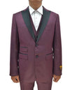 Burgundy Groom Tuxedo - AlbertoNardoniStore