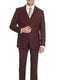 Burgundy Groomsmen Suits - AlbertoNardoniStore