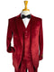 Burgundy Velvet Suit - AlbertoNardoniStore