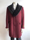 Car-Coat-Burgundy - Wholesale Coat - Wholesale Winter Coats - AlbertoNardoniStore