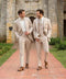 Champagne Groomsmen Suits - AlbertoNardoniStore