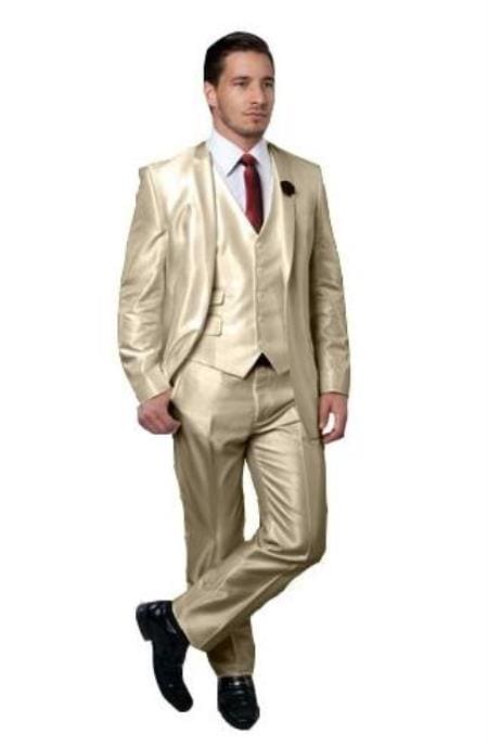 Wangyue Men's 2-Piece Linen Suit Casual Slim Fit Algeria